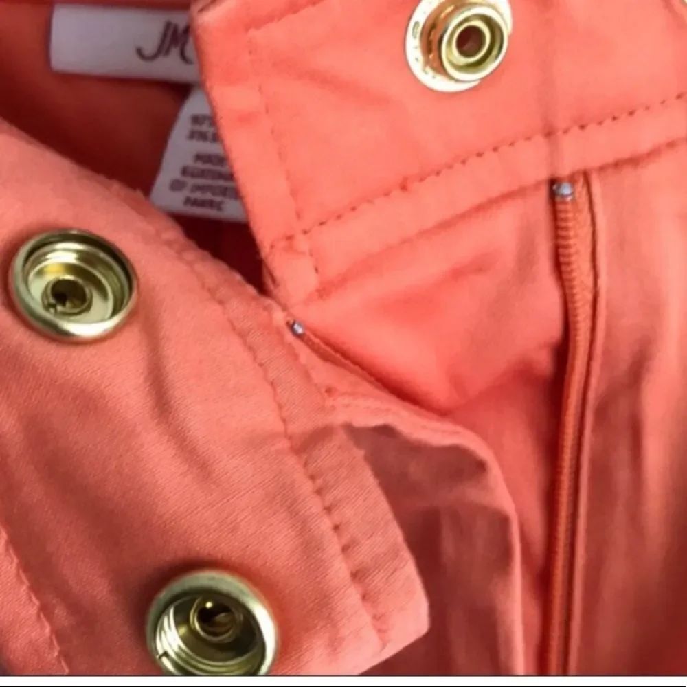 JM Collection Size 8 Capris Orange - Picture 4 of 7